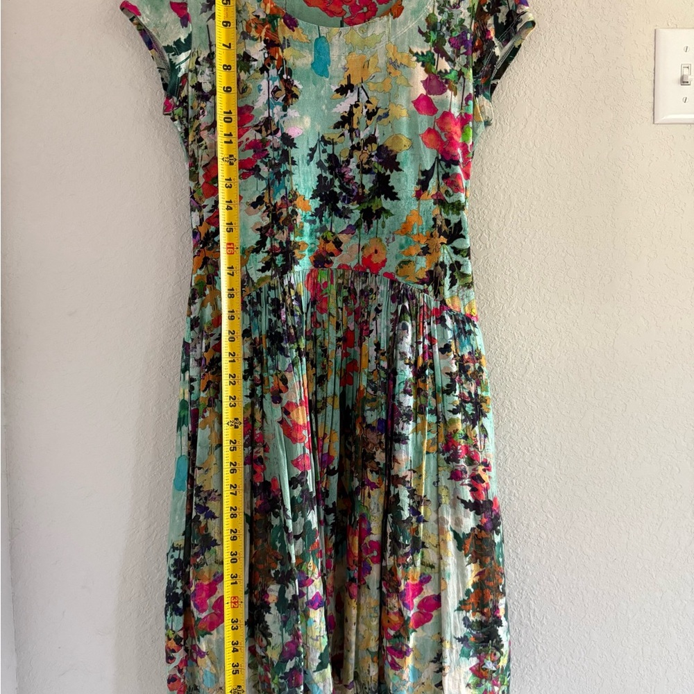 Peruvian Connection Multicolor Floral Dress - Picture 4 of 7